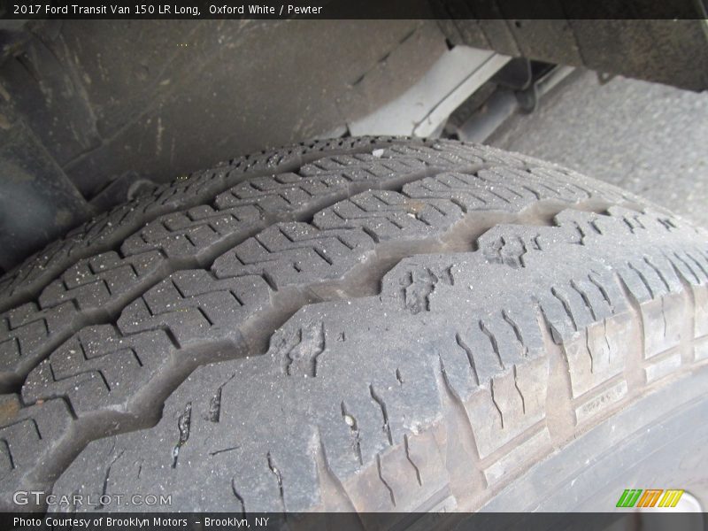Oxford White / Pewter 2017 Ford Transit Van 150 LR Long