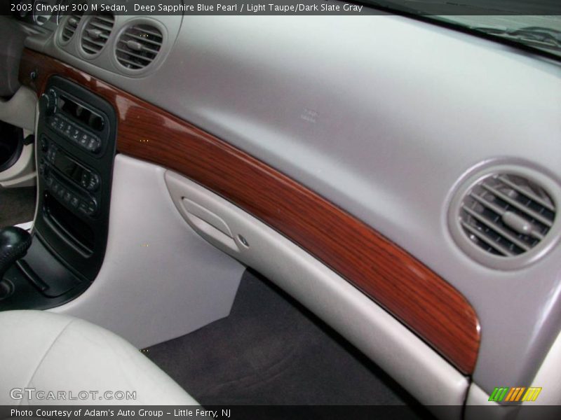 Deep Sapphire Blue Pearl / Light Taupe/Dark Slate Gray 2003 Chrysler 300 M Sedan