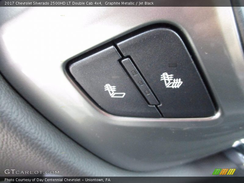Graphite Metallic / Jet Black 2017 Chevrolet Silverado 2500HD LT Double Cab 4x4