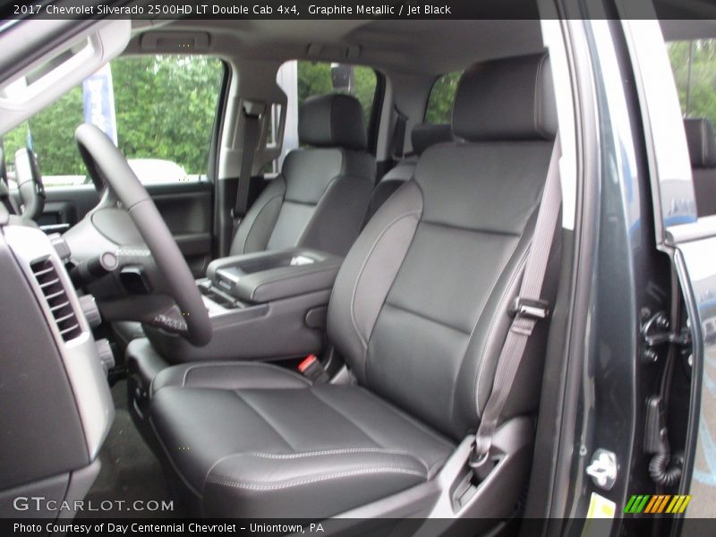 Graphite Metallic / Jet Black 2017 Chevrolet Silverado 2500HD LT Double Cab 4x4