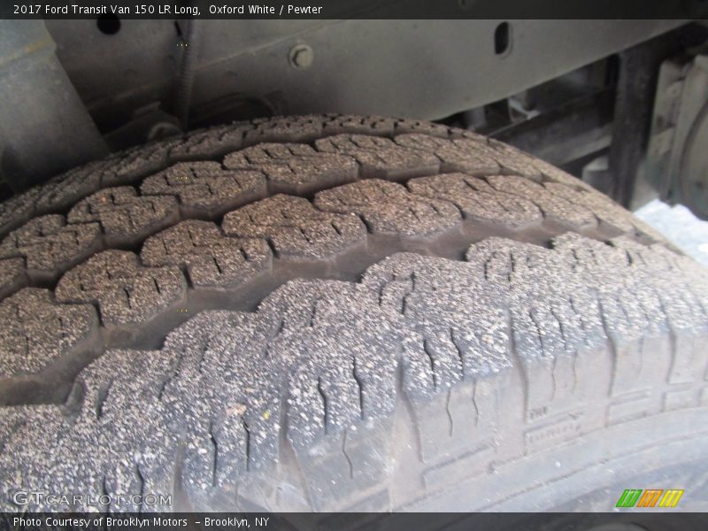 Oxford White / Pewter 2017 Ford Transit Van 150 LR Long