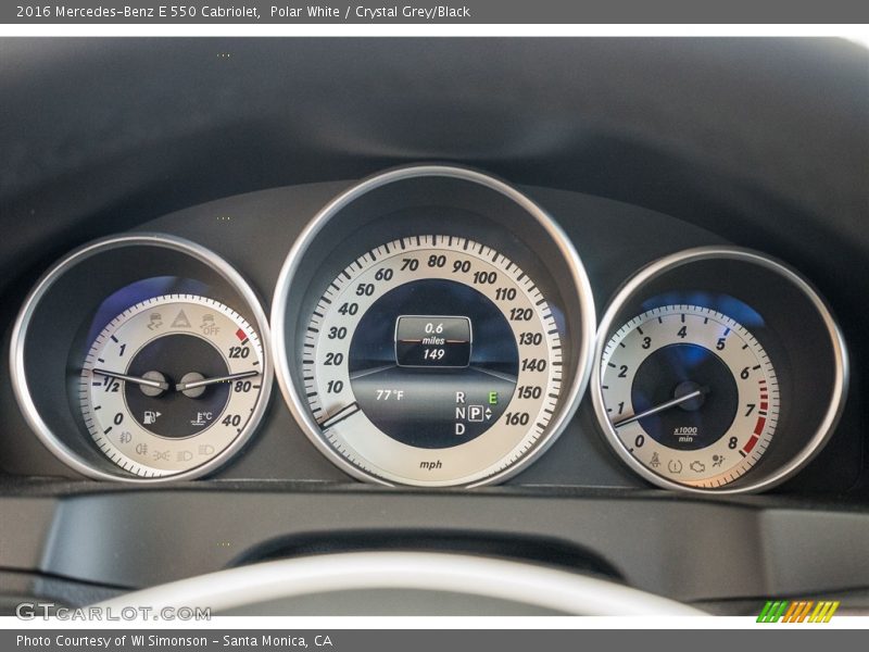 Polar White / Crystal Grey/Black 2016 Mercedes-Benz E 550 Cabriolet