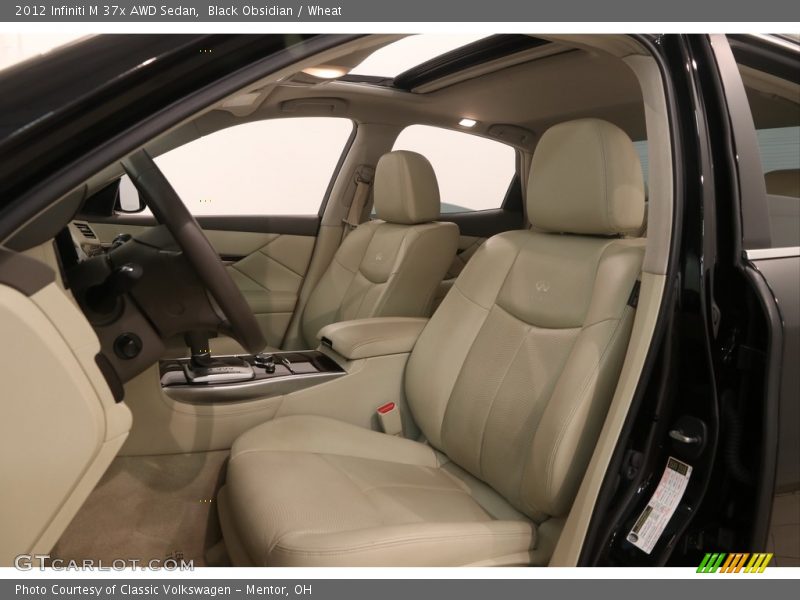 Black Obsidian / Wheat 2012 Infiniti M 37x AWD Sedan