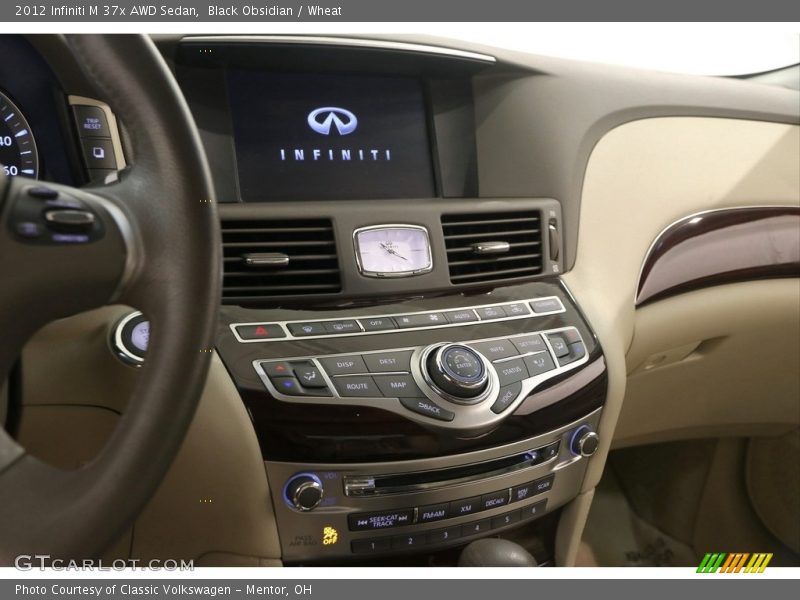 Black Obsidian / Wheat 2012 Infiniti M 37x AWD Sedan