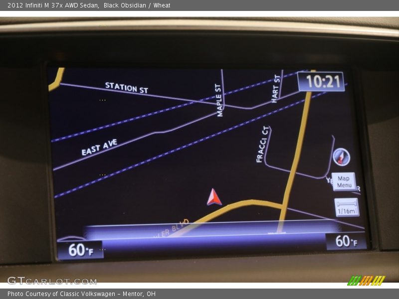 Black Obsidian / Wheat 2012 Infiniti M 37x AWD Sedan