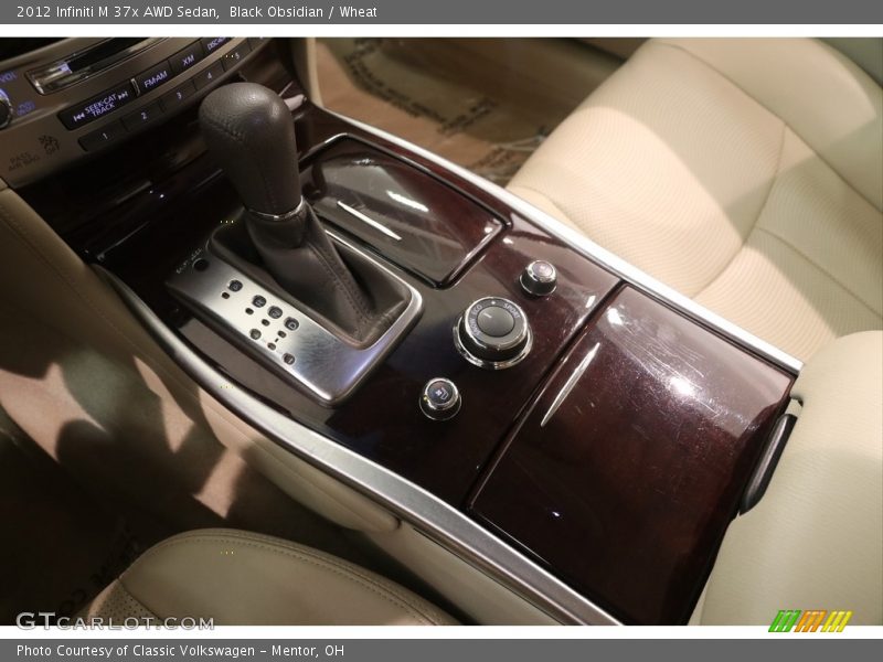 Black Obsidian / Wheat 2012 Infiniti M 37x AWD Sedan