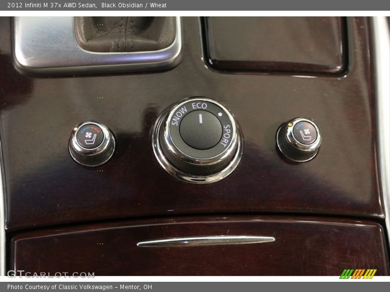 Black Obsidian / Wheat 2012 Infiniti M 37x AWD Sedan