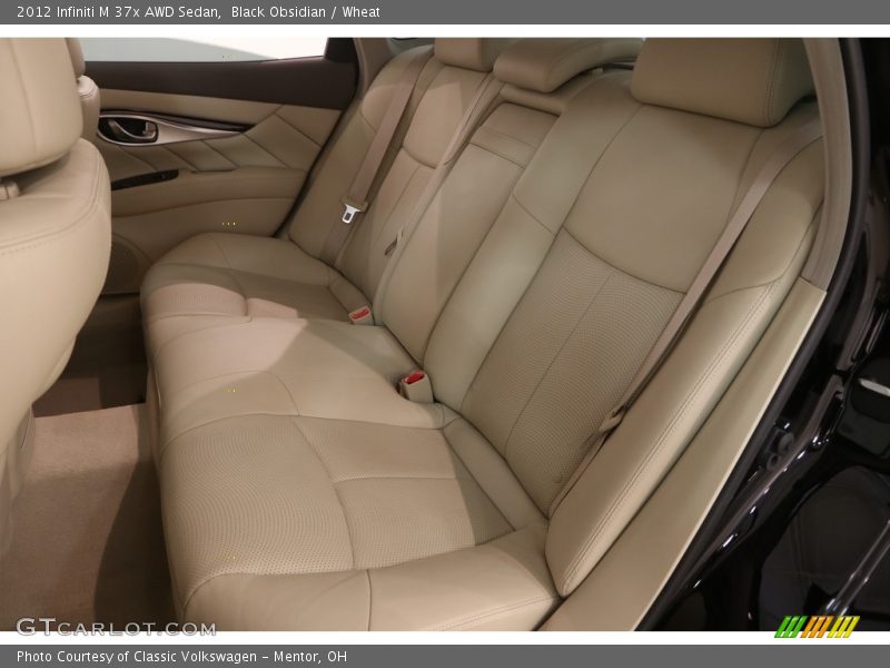 Black Obsidian / Wheat 2012 Infiniti M 37x AWD Sedan