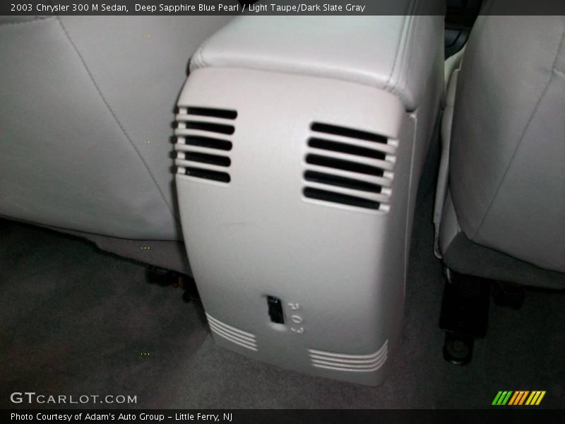 Deep Sapphire Blue Pearl / Light Taupe/Dark Slate Gray 2003 Chrysler 300 M Sedan