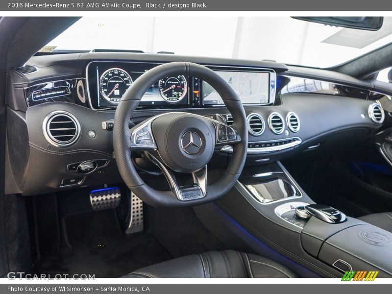 Black / designo Black 2016 Mercedes-Benz S 63 AMG 4Matic Coupe
