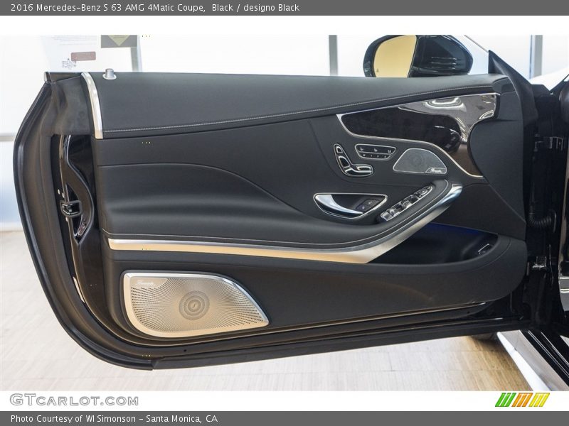 Black / designo Black 2016 Mercedes-Benz S 63 AMG 4Matic Coupe