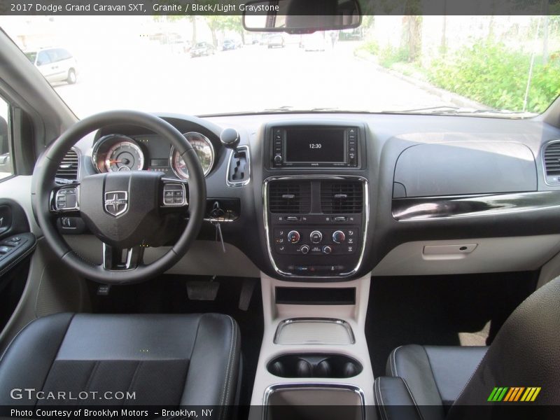 Granite / Black/Light Graystone 2017 Dodge Grand Caravan SXT