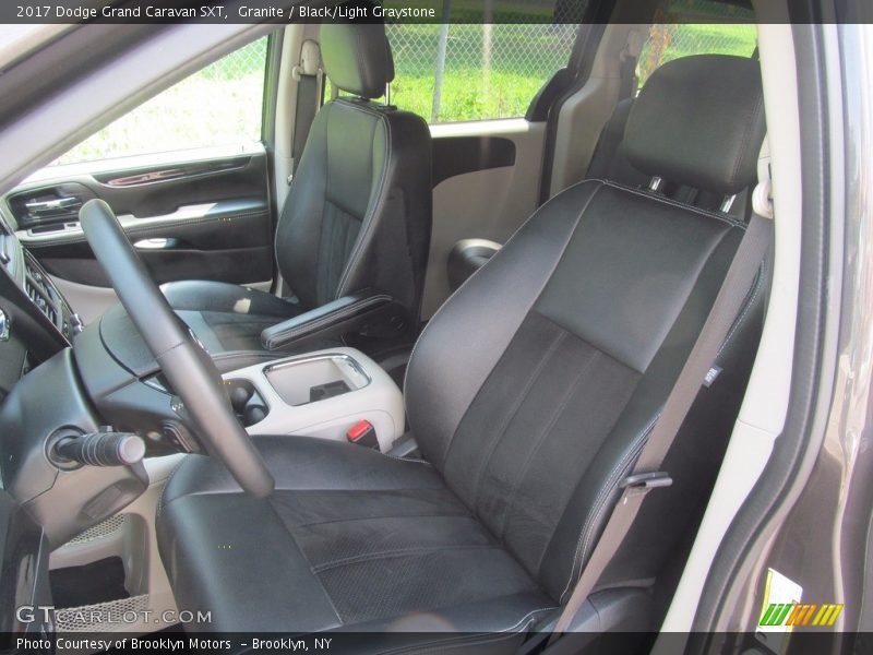 Granite / Black/Light Graystone 2017 Dodge Grand Caravan SXT