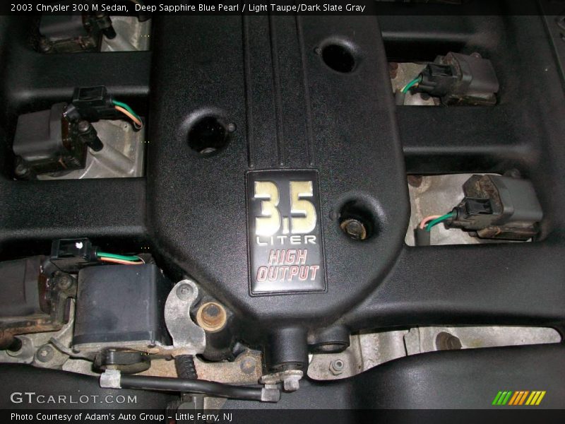 Deep Sapphire Blue Pearl / Light Taupe/Dark Slate Gray 2003 Chrysler 300 M Sedan
