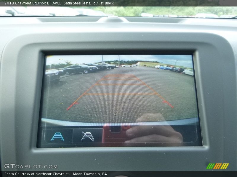 Satin Steel Metallic / Jet Black 2018 Chevrolet Equinox LT AWD