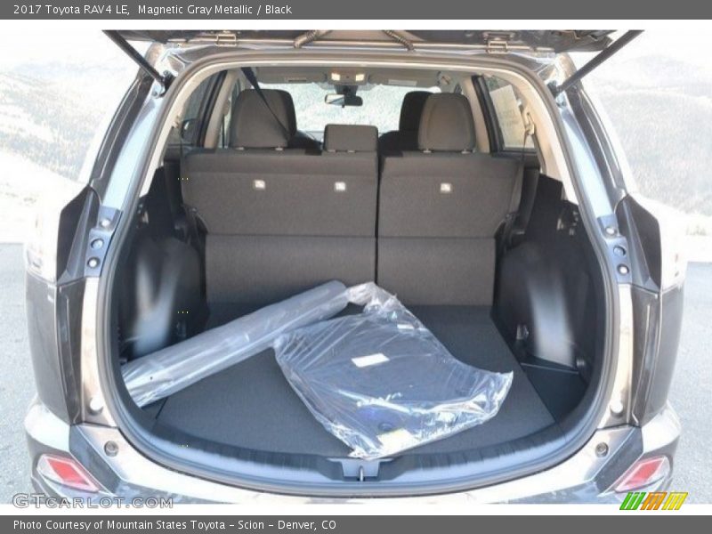 Magnetic Gray Metallic / Black 2017 Toyota RAV4 LE