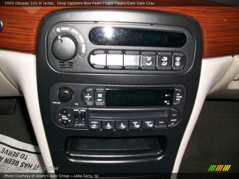 Deep Sapphire Blue Pearl / Light Taupe/Dark Slate Gray 2003 Chrysler 300 M Sedan