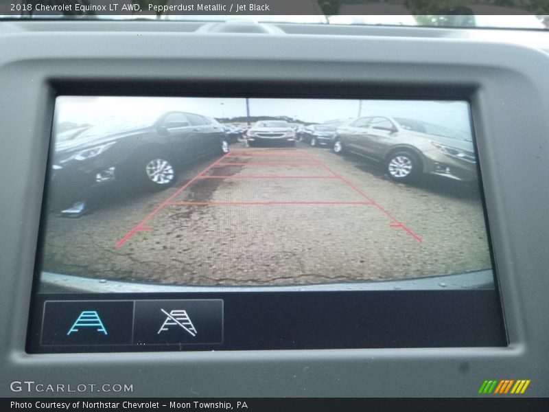 Pepperdust Metallic / Jet Black 2018 Chevrolet Equinox LT AWD