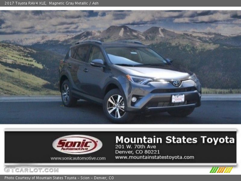 Magnetic Gray Metallic / Ash 2017 Toyota RAV4 XLE