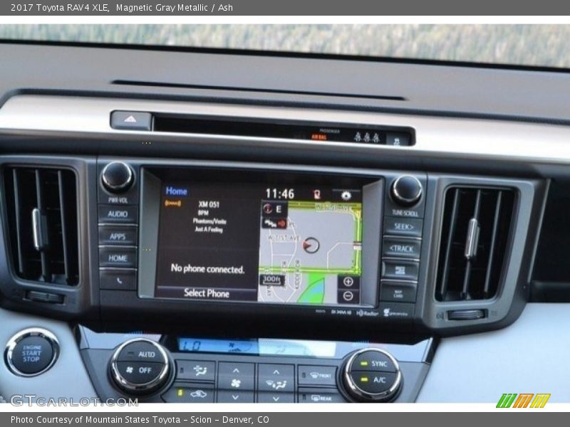 Magnetic Gray Metallic / Ash 2017 Toyota RAV4 XLE