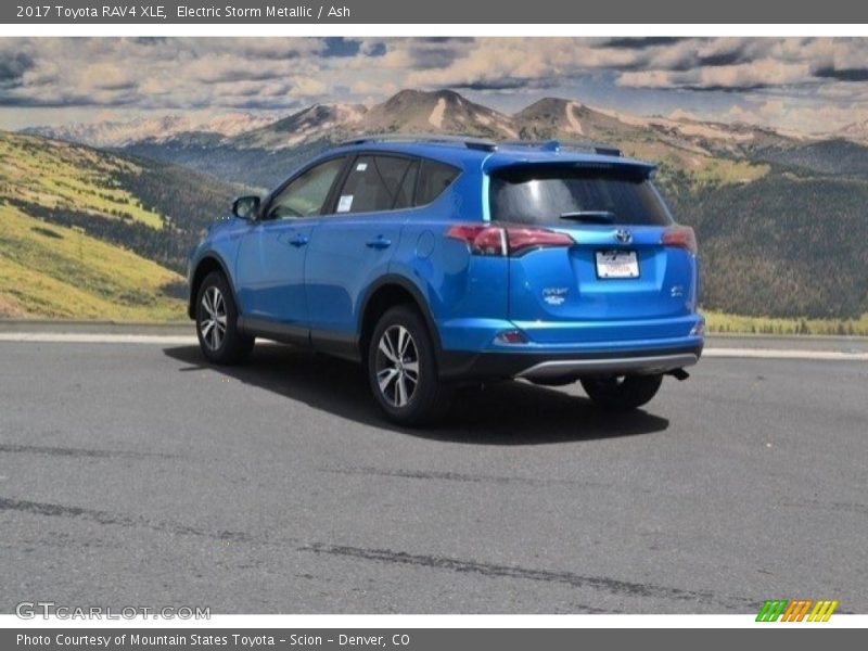 Electric Storm Metallic / Ash 2017 Toyota RAV4 XLE