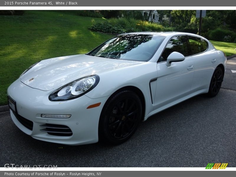 White / Black 2015 Porsche Panamera 4S