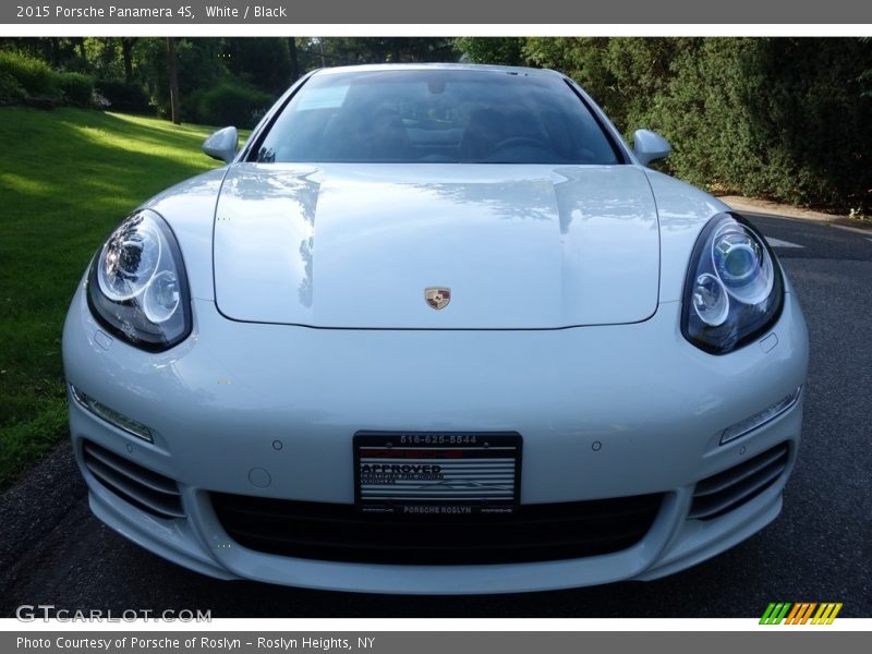 White / Black 2015 Porsche Panamera 4S