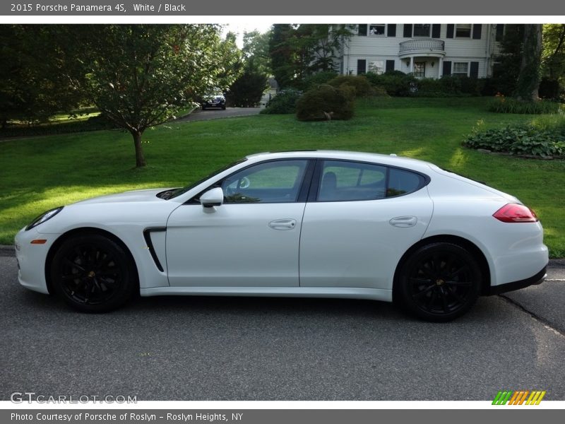 White / Black 2015 Porsche Panamera 4S
