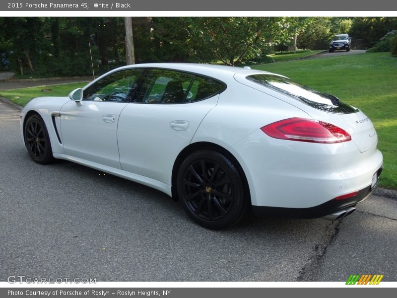 White / Black 2015 Porsche Panamera 4S