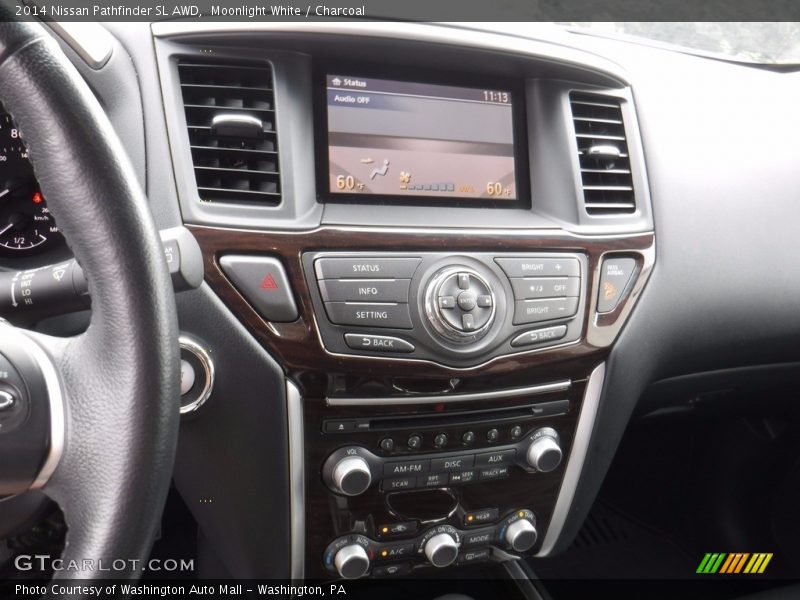 Moonlight White / Charcoal 2014 Nissan Pathfinder SL AWD