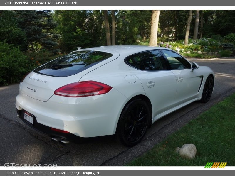 White / Black 2015 Porsche Panamera 4S