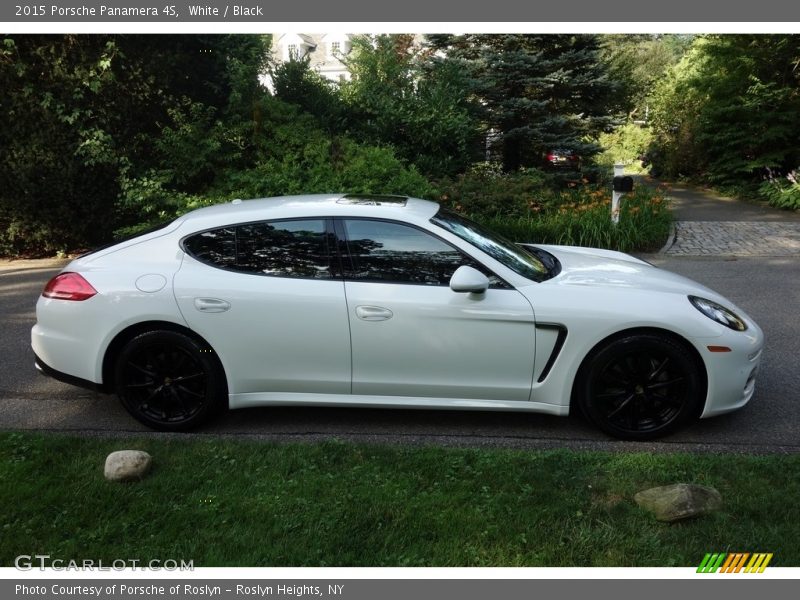 White / Black 2015 Porsche Panamera 4S