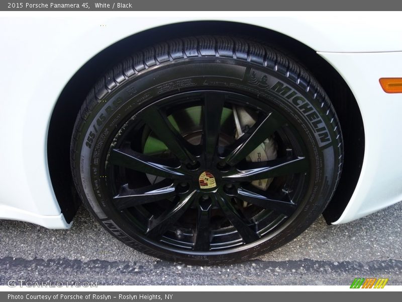 White / Black 2015 Porsche Panamera 4S