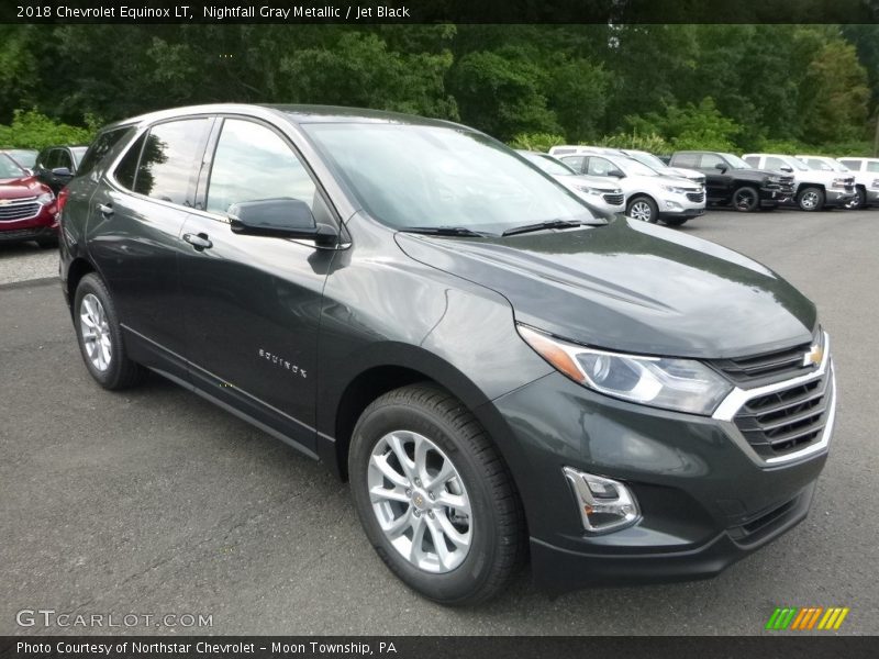 Nightfall Gray Metallic / Jet Black 2018 Chevrolet Equinox LT