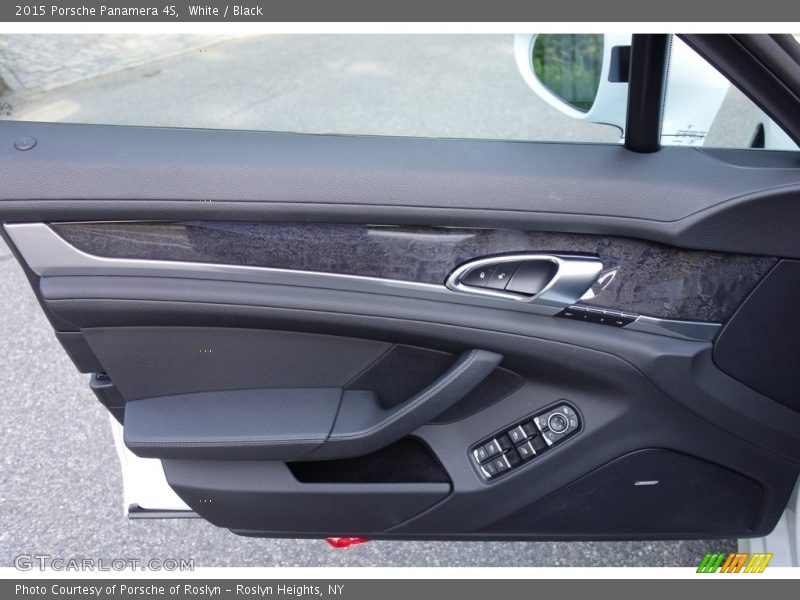 White / Black 2015 Porsche Panamera 4S