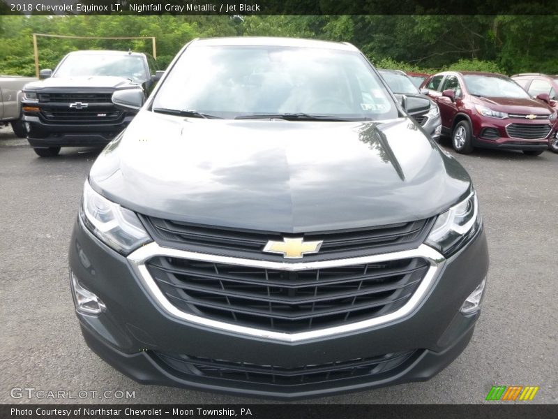 Nightfall Gray Metallic / Jet Black 2018 Chevrolet Equinox LT