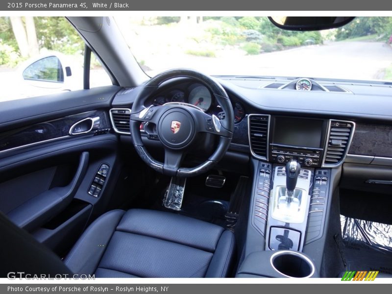 White / Black 2015 Porsche Panamera 4S