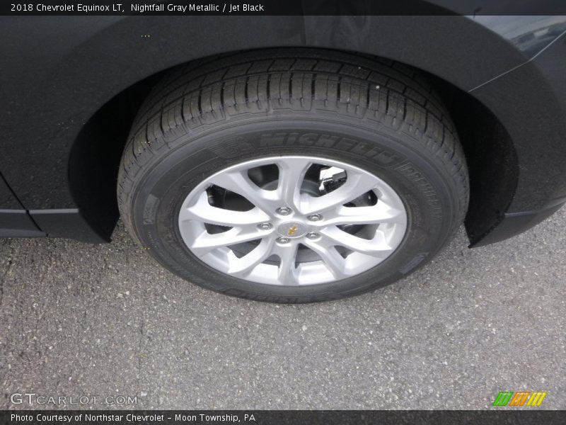Nightfall Gray Metallic / Jet Black 2018 Chevrolet Equinox LT