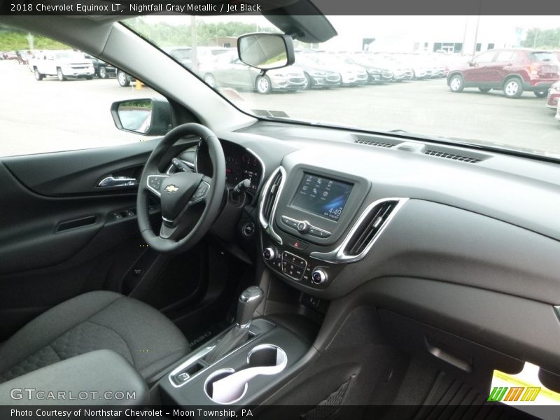 Nightfall Gray Metallic / Jet Black 2018 Chevrolet Equinox LT