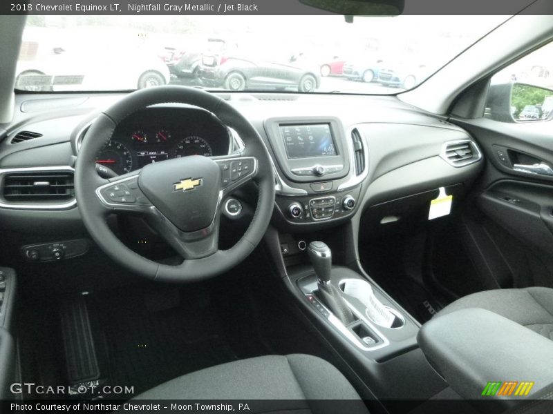 Nightfall Gray Metallic / Jet Black 2018 Chevrolet Equinox LT