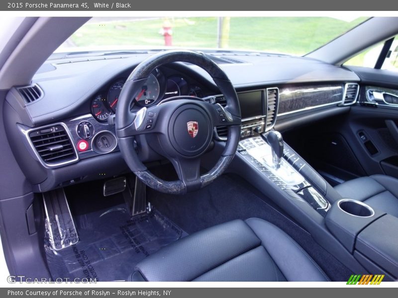 White / Black 2015 Porsche Panamera 4S