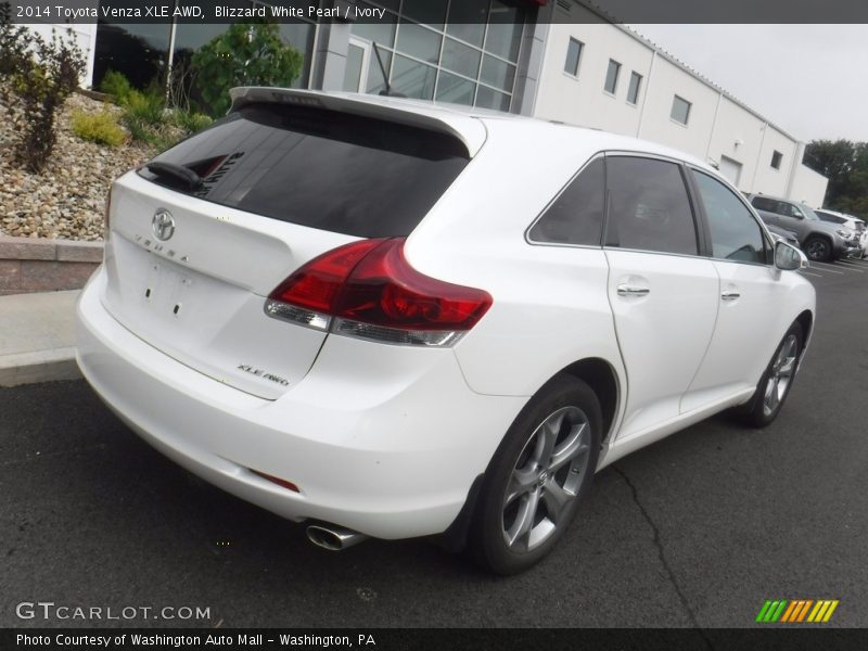 Blizzard White Pearl / Ivory 2014 Toyota Venza XLE AWD