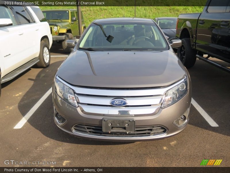Sterling Grey Metallic / Charcoal Black 2011 Ford Fusion SE