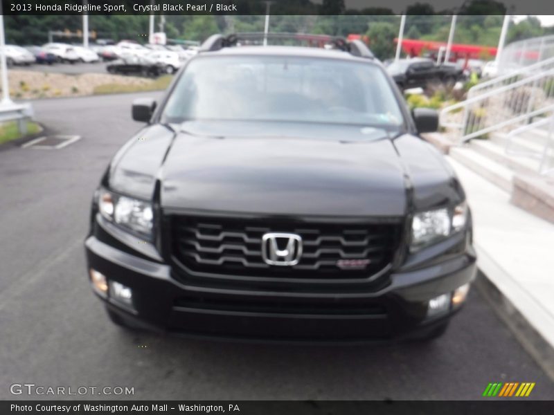 Crystal Black Pearl / Black 2013 Honda Ridgeline Sport
