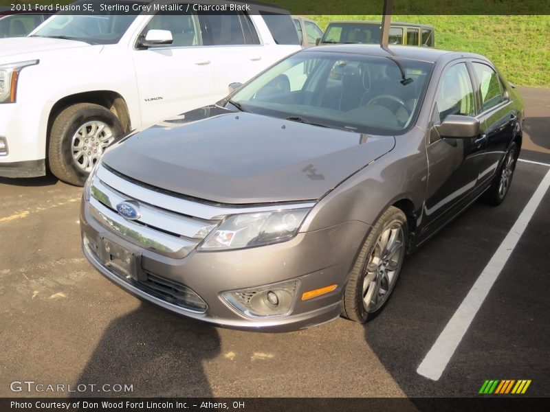 Sterling Grey Metallic / Charcoal Black 2011 Ford Fusion SE