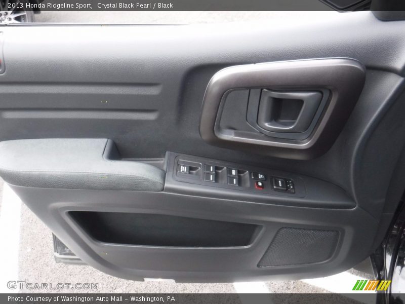 Crystal Black Pearl / Black 2013 Honda Ridgeline Sport