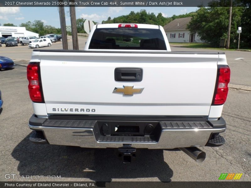 Summit White / Dark Ash/Jet Black 2017 Chevrolet Silverado 2500HD Work Truck Crew Cab 4x4