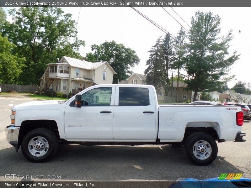 Summit White / Dark Ash/Jet Black 2017 Chevrolet Silverado 2500HD Work Truck Crew Cab 4x4