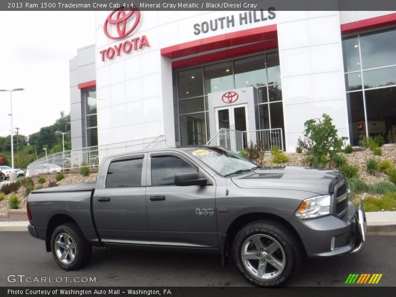 Mineral Gray Metallic / Black/Diesel Gray 2013 Ram 1500 Tradesman Crew Cab 4x4