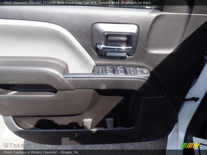 Summit White / Dark Ash/Jet Black 2017 Chevrolet Silverado 2500HD Work Truck Crew Cab 4x4